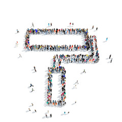 people  shape  roller  icon