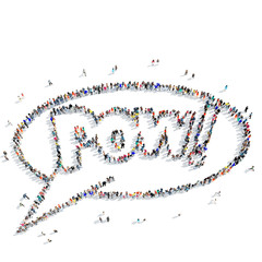 people pow pop art retro cartoon