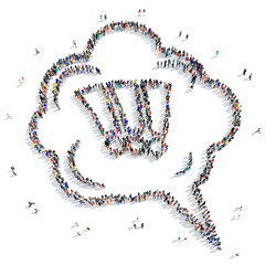 peoplean exclamation pop art retro cartoon