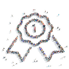 people  shape  reward icon
