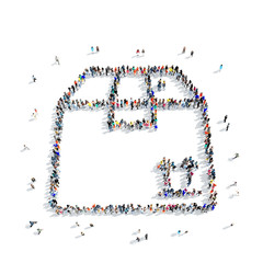 people  box package transport