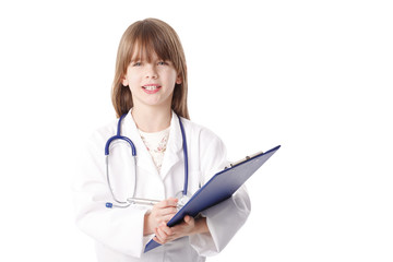 Fototapeta premium Growing up to be a doctor