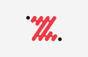 z letter logo. line logo. creative logo design