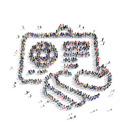 people  passport plastic card icon