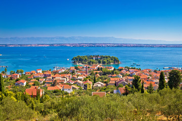 Island of Ugljan picturesque coast