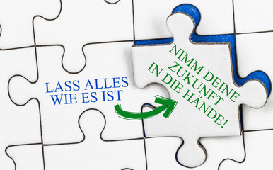 Nimm Deine Zukunft in die Hände!