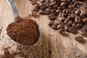 Roasted coffee