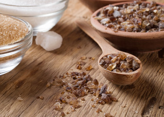 Various kinds of sugar