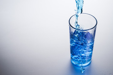 Glass of water