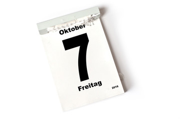 7. Oktober 2016