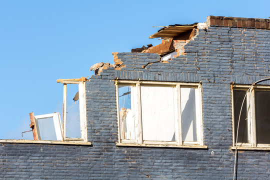 Remains Of A Demolished House