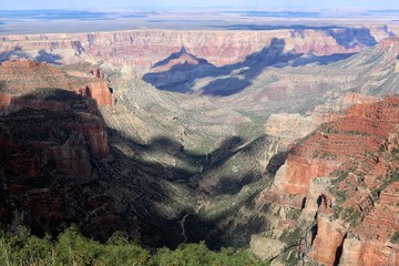 the grand canyon national park north rim arizona united states