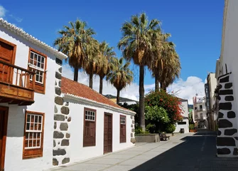 Fotobehang Los Llanos de Aridane, city on Island La Palma, Canary Islands, Spain. © martinedee
