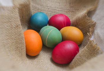 Obraz na płótnie Canvas easter eggs