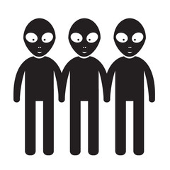 Alien Icon Illustration design