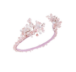 Luxury pink jewelry angel tiara 