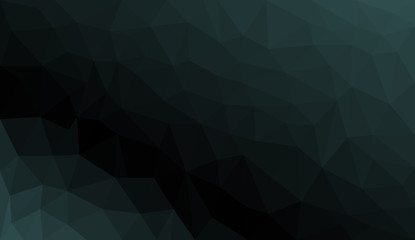 Black Grey Gradient abstract polygon background