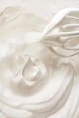 Raamstickers cream meringue © vishnena