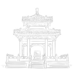 Obraz premium Thailand and China Friendship Pavilion.