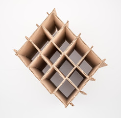Corrugated Wine Box Partition