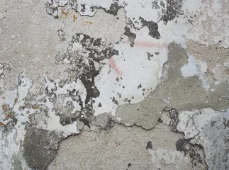 Abwaschbare Fototapete Alte schmutzige strukturierte Wand Steinoberfläche