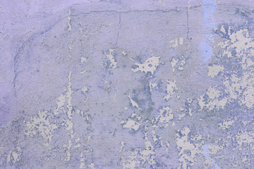 Wall fragment with attritions and cracks
