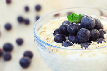 Blueberry and Yogurt