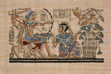 ancient Egyptian parchment