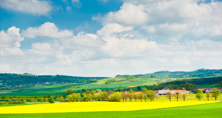 Beautiful spring landscape, Czech Republic