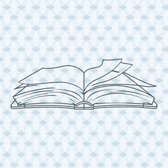 Book icon design 