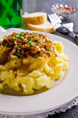 Homemade mashed potatoes
