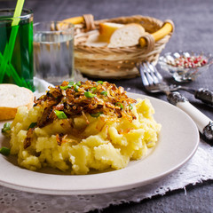 Homemade mashed potatoes