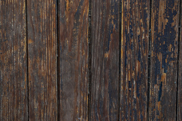 Wooden stained and dark background, rustic style