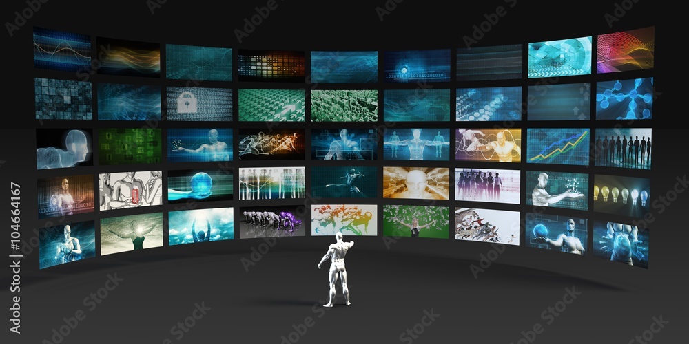 Wall mural video marketing