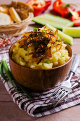 Homemade mashed potatoes