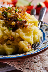 Homemade mashed potatoes