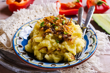 Homemade mashed potatoes