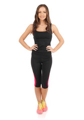 Fototapeta premium Fitness girl