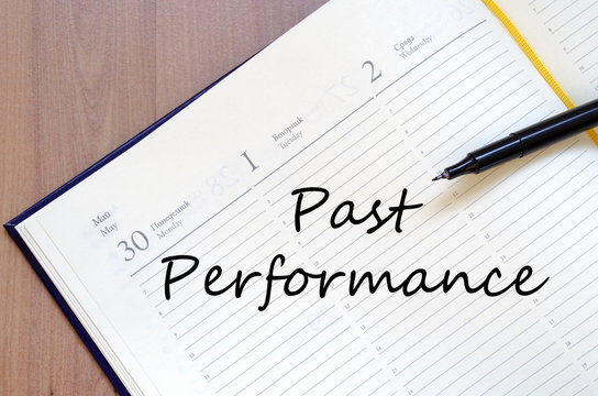 Past Performance Write On Notebook