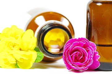 Alternativmedizin mit Blüten