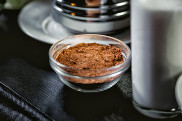 ingredients for cooking tiramisu pancakes, sweet