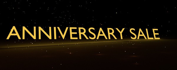 ANNIVERSARY SALE