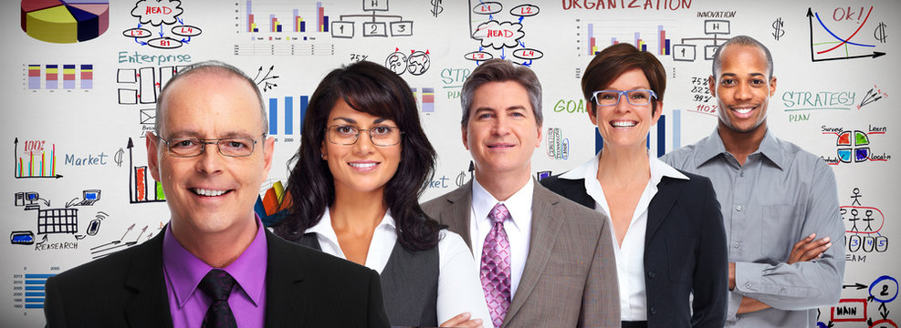 Business team.