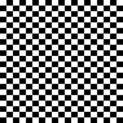 Fototapeta premium Checkerboard background - Black and white checkerboard pattern.