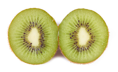 fresh kiwi isolated