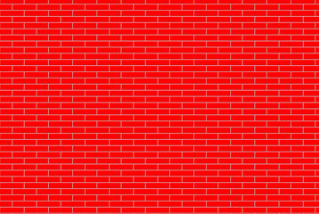 Seamless red brick wall background