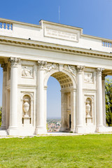 Fototapeta premium Colonnade on Reistna, Czech Republic