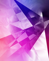 Blue and purple geometric background