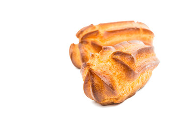 choux pastry isolated
