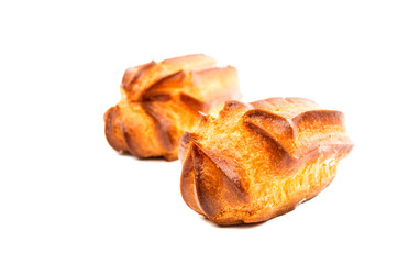 choux pastry isolated